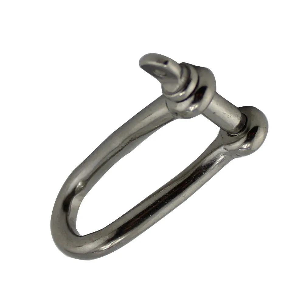 5mm Twist shackle stainless steel 316  marine hardware boat rigging hardware