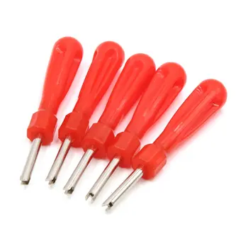 

uxcell 5Pcs Red Single Head Tire Tyre Valve Stem Core Remover Wrench for Car Auto, 5 Pack