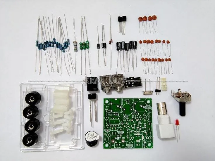 Любительский радиоприемник CW QRP 7 023 МГц набор + чехол|diy kit|kit kitskit diy |