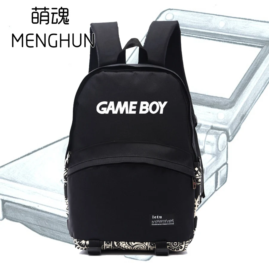 Retro game console handheld Game boy concept backpacks classical retro game fans backpack gift for gamers GAME BOY bag ac141