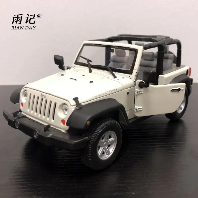 WELLY 1/24 масштаб США 2007 Jeep Wrangler SUV литая модель металлическая модель автомобиля игрушка для подарка/коллекции/украшения/детей