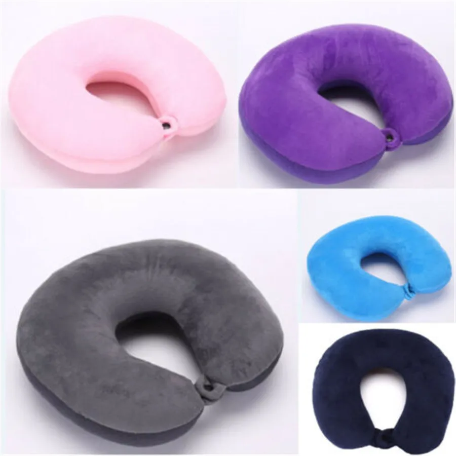 

2019 Brand New Style Soft Pillow Neck U-Shape Headrest Slow Rebound Portable Pillow Gifts