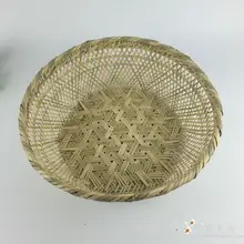 Природа бамбука фрукты Корзина для пикника fruteira De Mesa хранения местечке подарок организатор экологичный лотки для Еда bandeja Кухня