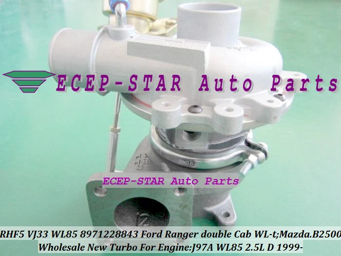 RHF5 VJ33 WL85 8971228843 VC430090 Turbo Turbine Turbocharger For FORD Ranger Double Cab WL-T For MAZDA B2500 J97A 2.5L D 109HP (2)