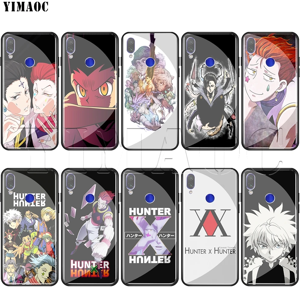 

YIMAOC Hunter x Hunter Tempered Glass Case for Xiaomi Redmi Note 4X 5 6 7 6A 8 9 A1 A2 Pro Pocophone F1