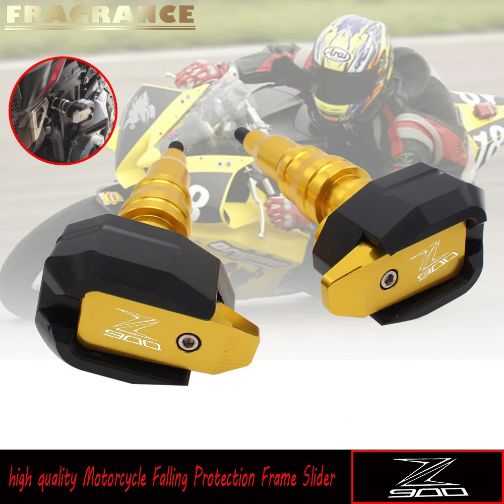 

For KAWASAKI Z900 Z 900 z750 z900 2017 2018 2019 Falling Protection Frame Slider Fairing Guard Anti Crash Pad Protector