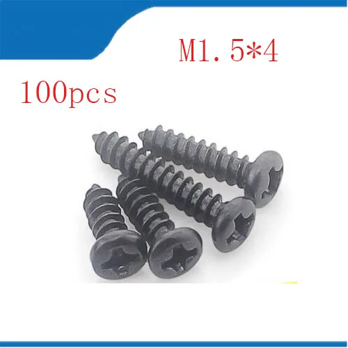 

3200PCS M1.8 x 6mm Phillips Round Head Screw Self Tapping Bolt free shipping