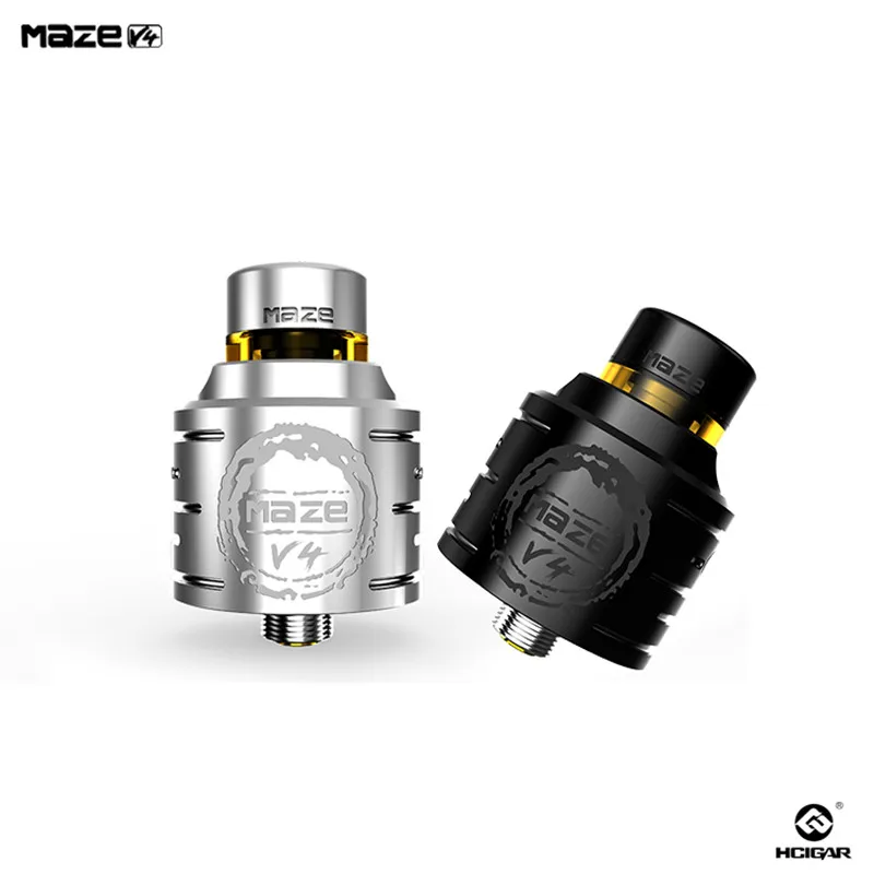 Оригинальный испаритель Hcigar Maze V4 сменный атомайзер 24 мм RDA строительный с двойной