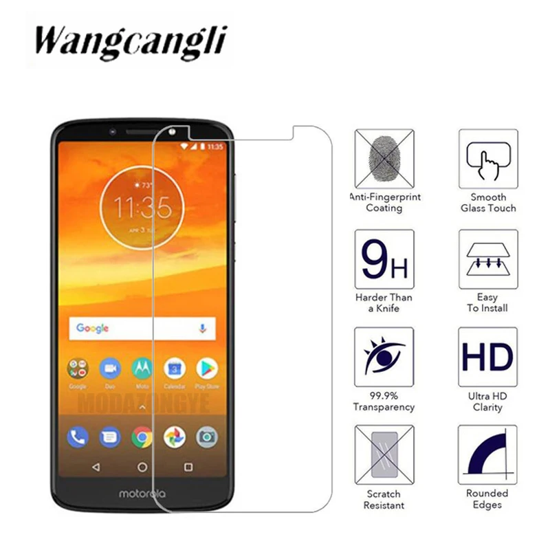 

2.5D Clear Tempered Glass Film for Motorola E5 Plus E5 Tempered Glass phone for MOTO E5 PLAY Protective Film HD Screen Protector