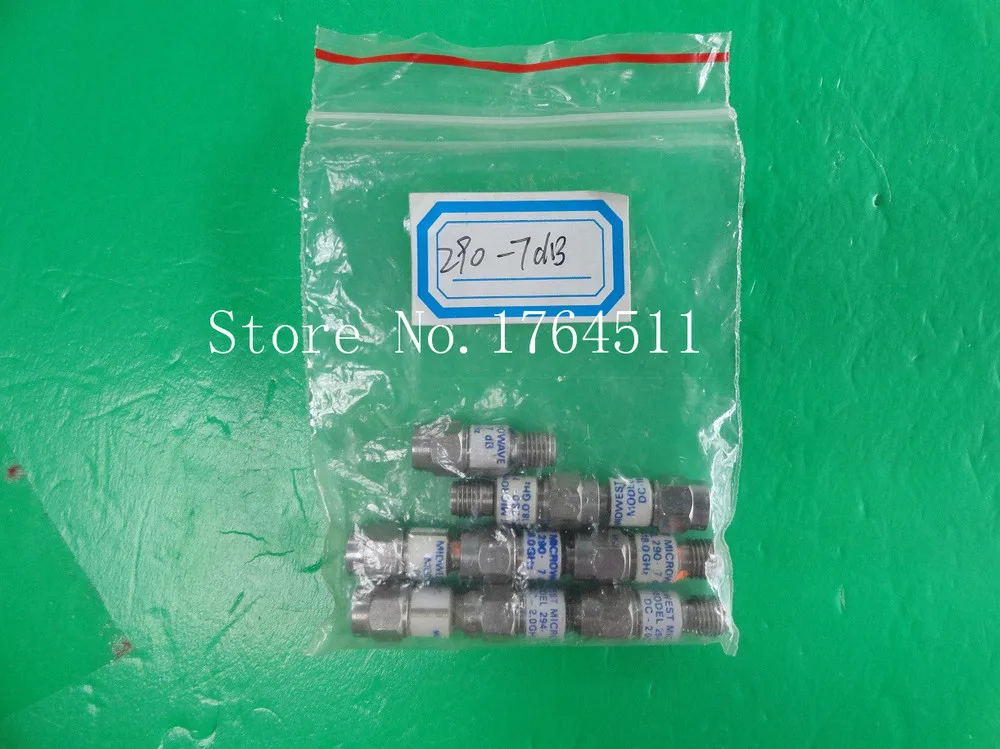 

[BELLA] MIDWEST 290-7dB DC-18GHz Att:7dB P:2W SMA coaxial fixed attenuator --2PCS/LOT