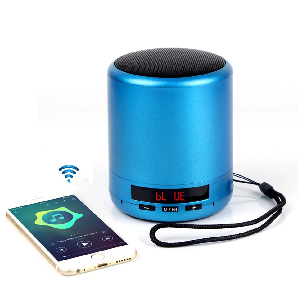 

Wireless Portable Mini Bluetooth Speaker Subwoofer Bluetooth Hifi Sound System Music Surround Free Hands MP3 Speaker for Mobile