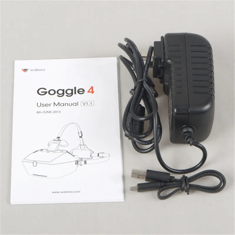 Очки виртуальной реальности Walkera Goggle 4 FPV с большим HD экраном 5 дюймов гоночные 3d