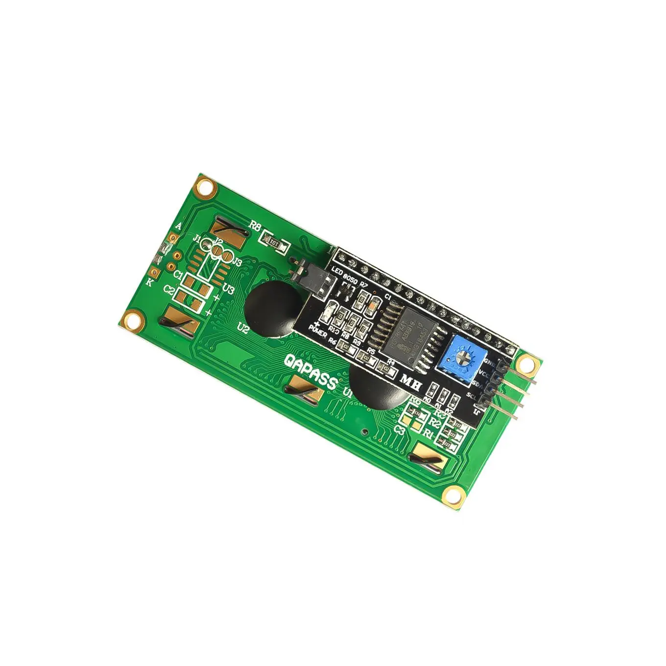 Модуль адаптера LCD 1602 + I2C синий экран PCF8574 IIC/I2C для arduino 1602|lcd lcdlcd i2c |