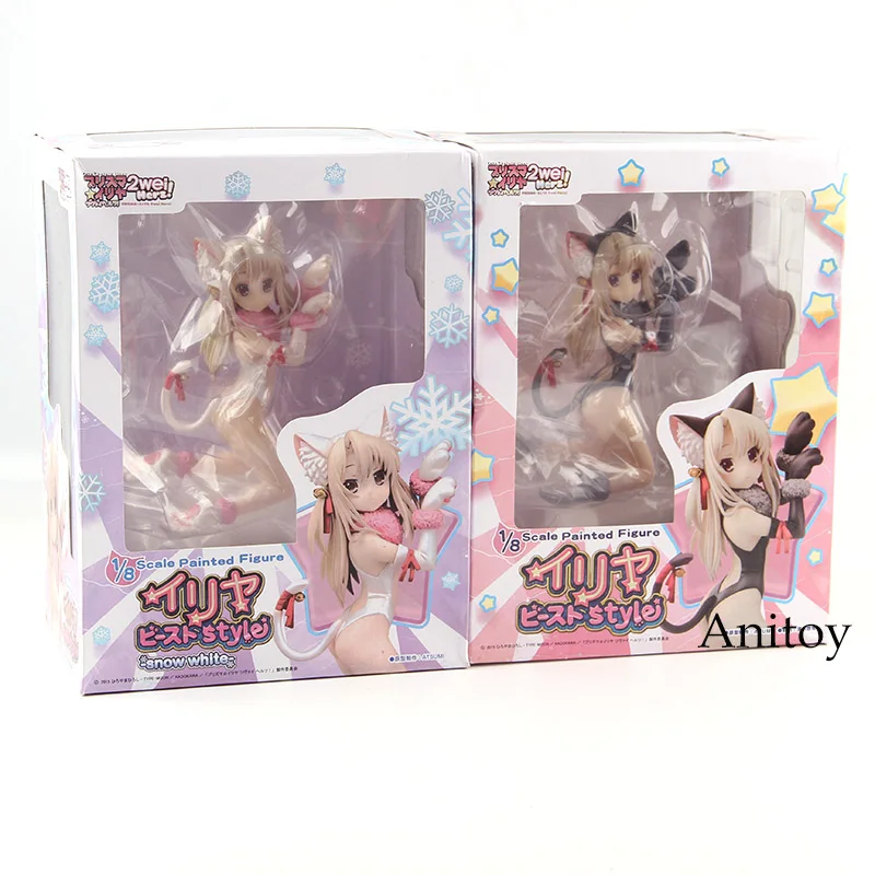 Fate Kaleid Liner Prisma 2wei Herz! Illya Illyasviel Von Einzbern Cat Girl Ver. ПВХ Аниме Фигурки Коллекционная модель игрушки