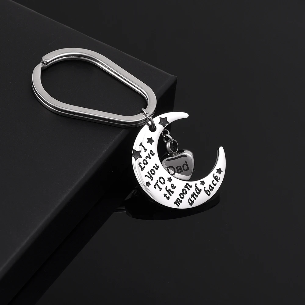 

Цепочка для ключей IJK2052 из нержавеющей стали с надписью «I Love You To The Moon And Back»