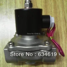 220 V " Газовый соленоид из нержавеющей стали клапан Lpg/Ng высокотемпературный устойчивый клапан пневматический клапан