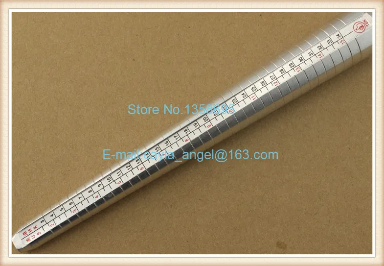 Размер кольца r палец ручка для измерения диаметра колец Инструмент оправки 4 шкала кольцо измерительная палка EUR US Япония HK размер пальца r инструмент измерение HK размер 1-33