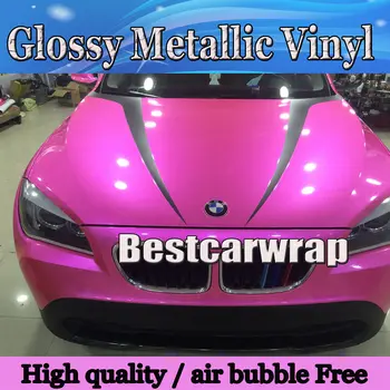 

Candy Pearl Gloss Vinyl Wrap Pink Car Wrap Covering foil With Air Bubble Free PROTWRAPS Size:1.52*20M/Roll PROTWRAPS