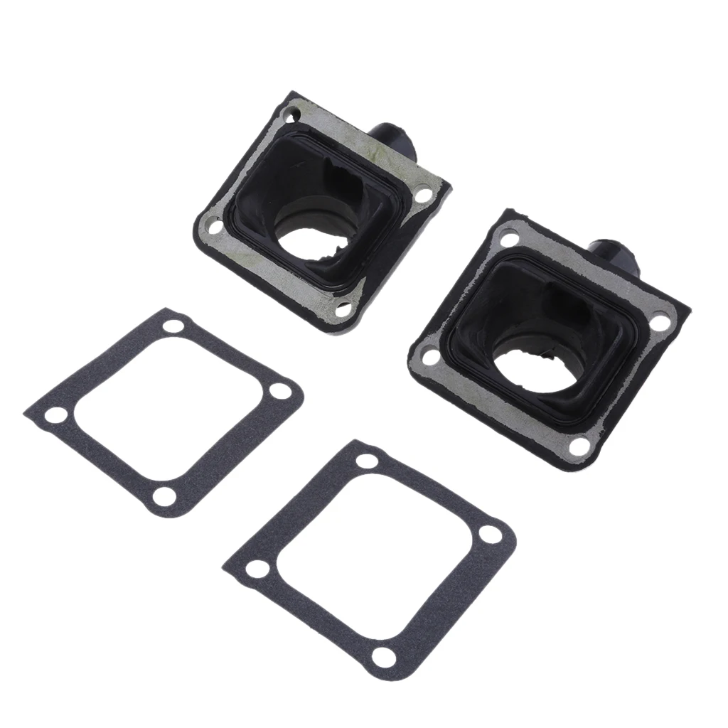 Carburetor Intake Manifold Boot & Gasket for Yamaha Banshee 350 YFZ350 87-06, Set of 4