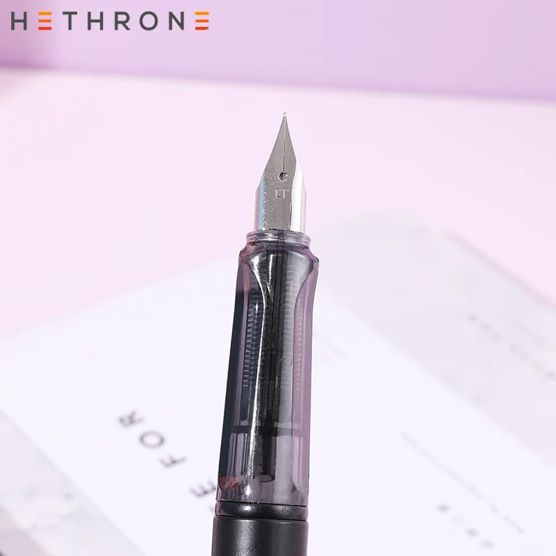 Hethrone 0 38 мм перьевые ручки красочные искусственные металлические для чернил