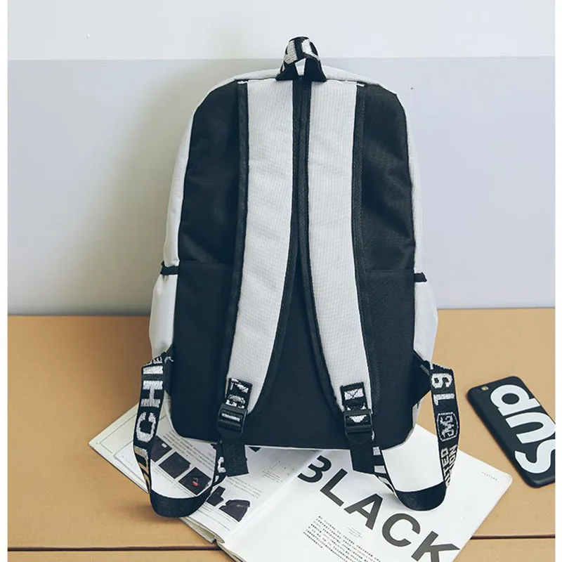 2019 Fashion Backpack Women Men Canvas Student Laptop Backpack Women Unisex Large Capacity Bags mochila feminina