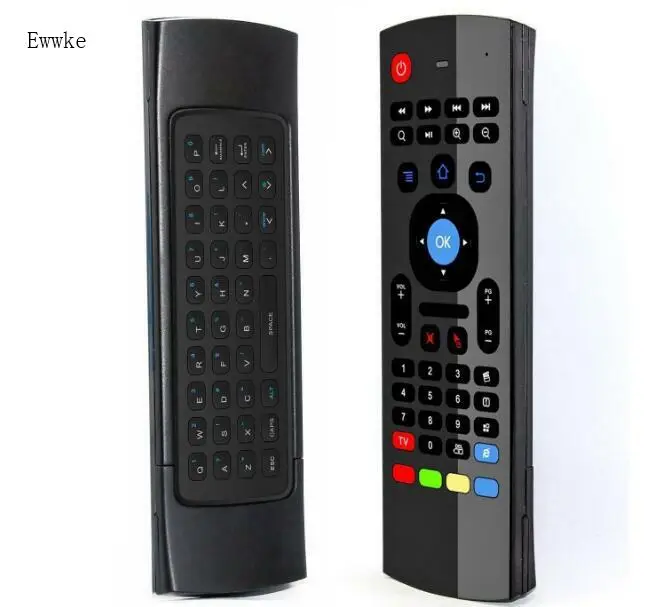 

Ewwke MX3 Air Mouse Smart Remote Control 2.4G RF Wireless Keyboard For X96 tx3 mini A95X H96 pro Android TV Box
