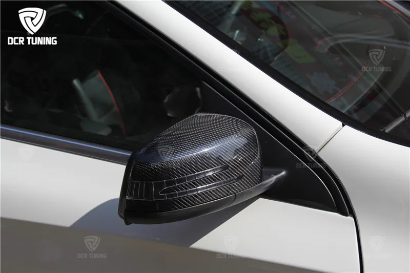 Mercedes Carbon Mirror W204 W207 W212 W176 W218 W221 Mercedes A C CLS E CLA Class Carbon Mirror Cover 1 1 Replacement (3)