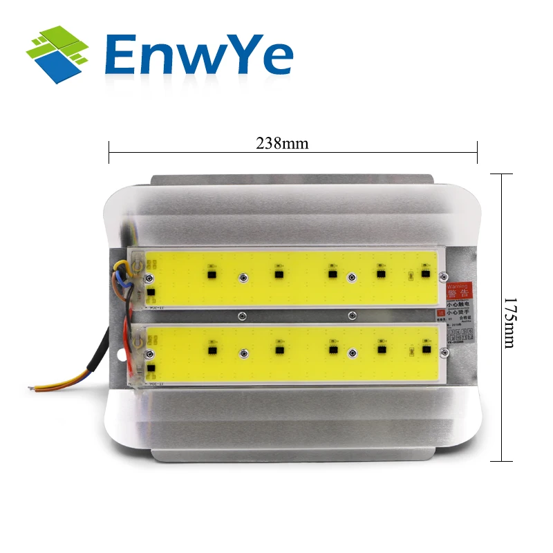 EnwYe 100W COB простой потолочные светильник Потолочные Светильник 220V Светодиодный точечный светильник для студийной фотосъемки светодиодный уличный светильник ing Gargen лампа новейшая