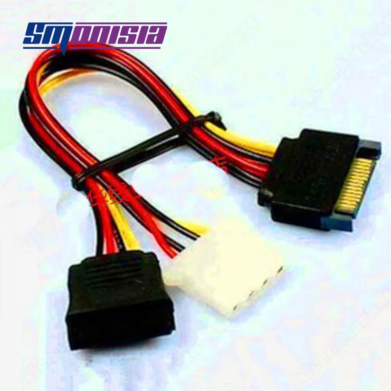 

SmonisiaSmonisia20pcs-500pcs SATA To D IDE Serial Interface Reversed Power Extension Cable