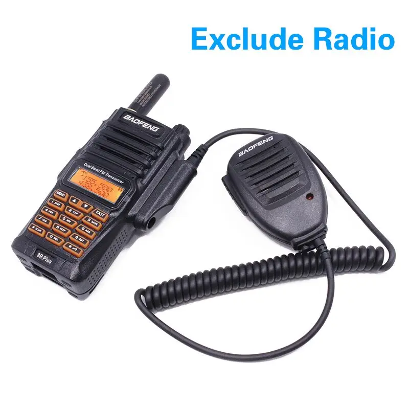

Baofeng Waterproof Remote Speaker Microphone for BaoFeng UV-XR UV-9R Plus Mate GT-3WP UV-5S A-58 BF-9700 Walkie Talkie Radio