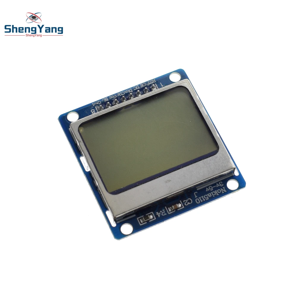

1pcs ShengYang High Quality 84*48 84x48 LCD Module White backlight adapter PCB for Nokia 5110 for Arduino Hot Worldwide