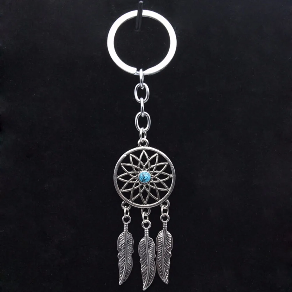 Buy YITING 1Pc Dream Catcher Key Chain Silver Ring