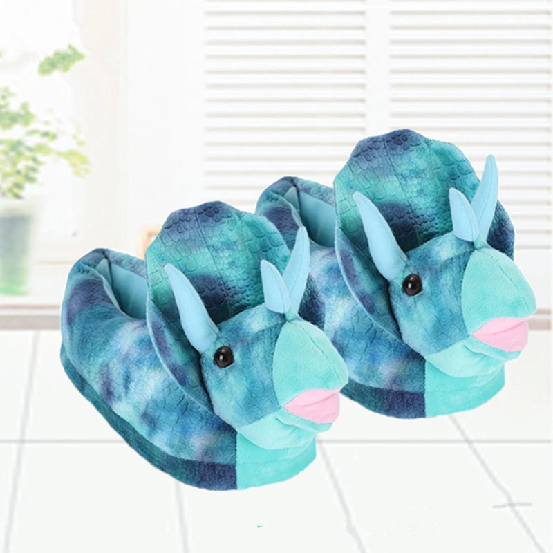 kids dinosaur slippers