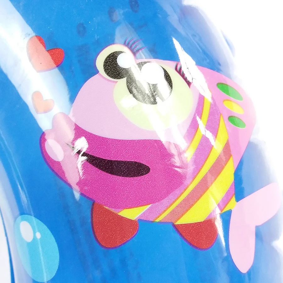 Куртка с персонажем из мультфильмов высокого качества цвета подводный мир узор круг для плавания детский плавательный помощи плавательный бассейн игрушки