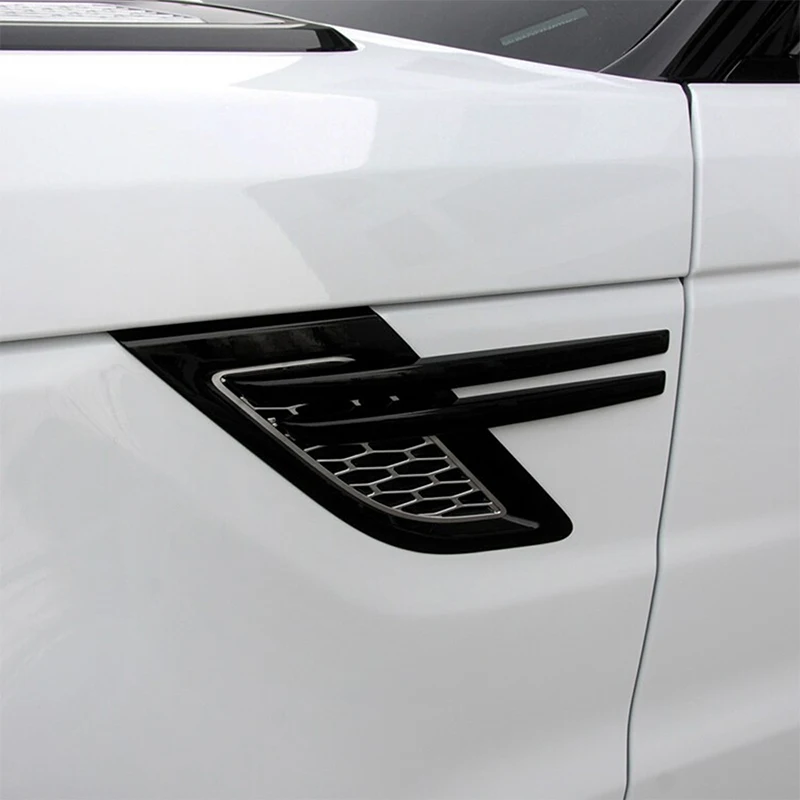 ABS Chrome Front Fog Lamps Strips Trim For Range Rover Sport 2014-17 RR Sport