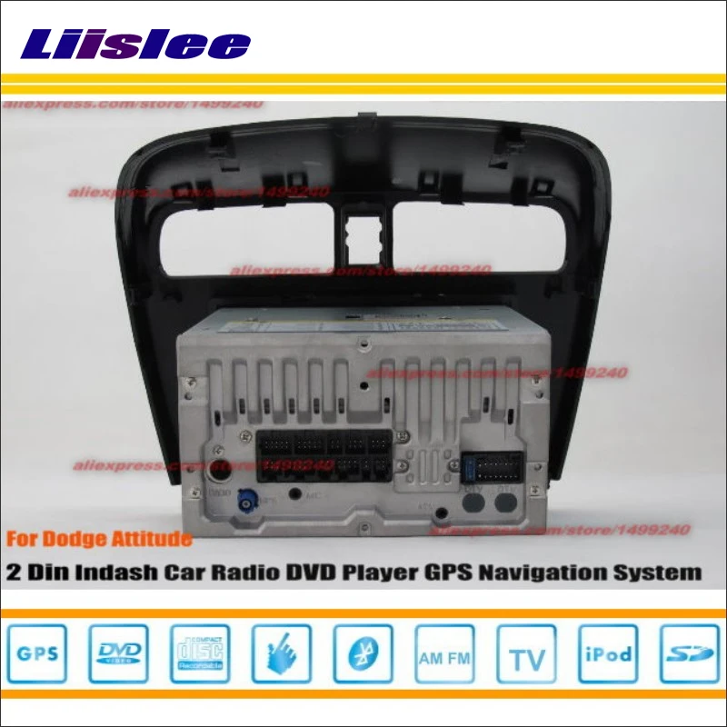 Best Liislee For Dodge Attitude 2012~2014 Car Radio Stereo CD DVD Player GPS NAV HD Touch Audio Video S100 Nav Navi Navigation System 2