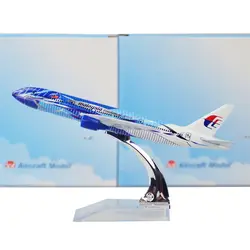 Малайзия Airlines Seawave Boeing 777 16 см модель самолета для мужчин подарок на день рождения модели игрушечные лошадки Рождество