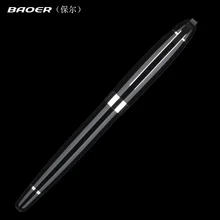 Baoer 517 черный темно-Средний Перо Бизнес ОФИСА РОЛИК ручка реклама подарочная ручка