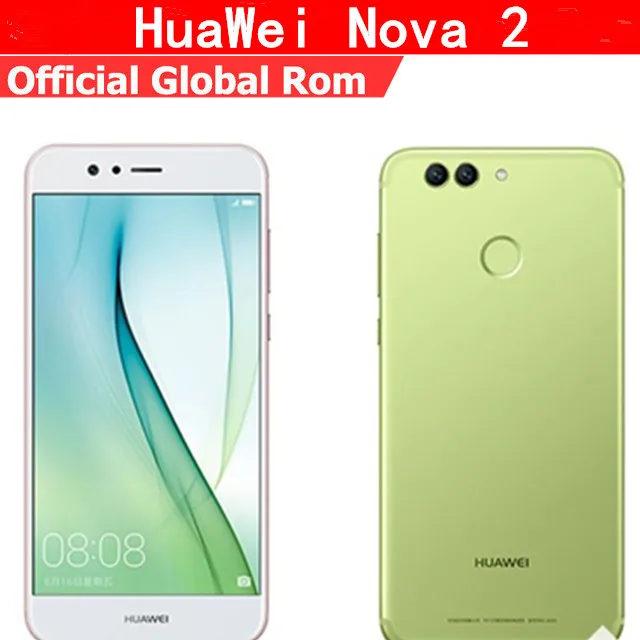 HuaWei Nova 2 4G LTE мобильный телефон Kirin 659 Android 7,0 5," FHD 1920X1080 4 Гб ram 64 Гб rom 20,0 МП отпечаток пальца