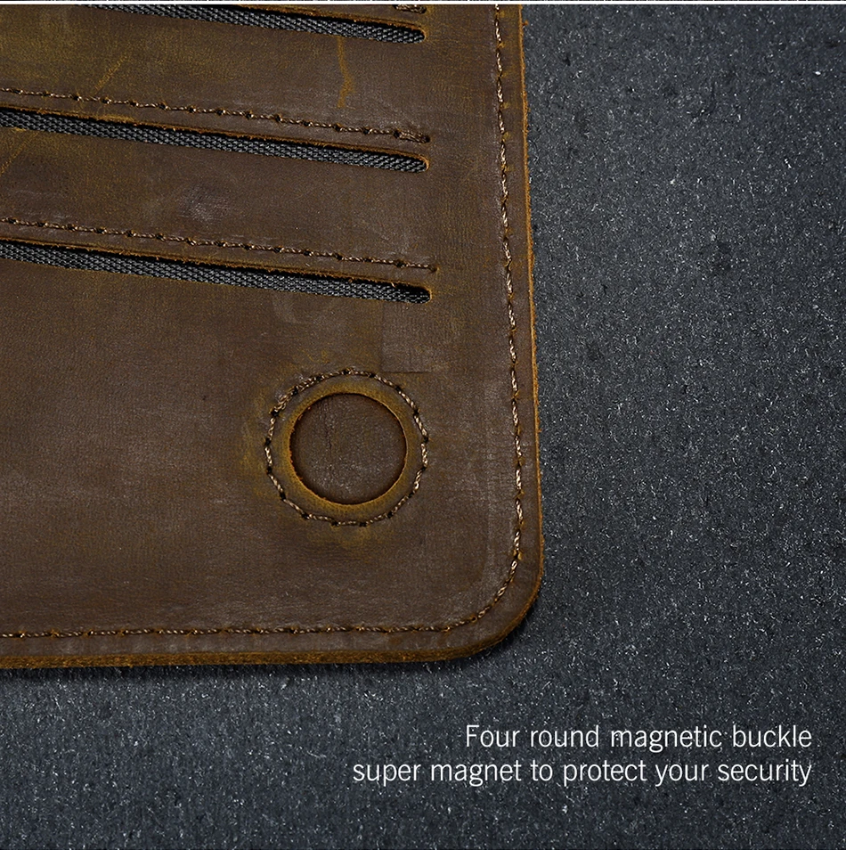 CASESHIP Phone Bag Case 5.5 inch Mobile Phone Universal Geniune Leather Wallet Pouch Card Holder Case For iPhone Samsung Galaxy (8)