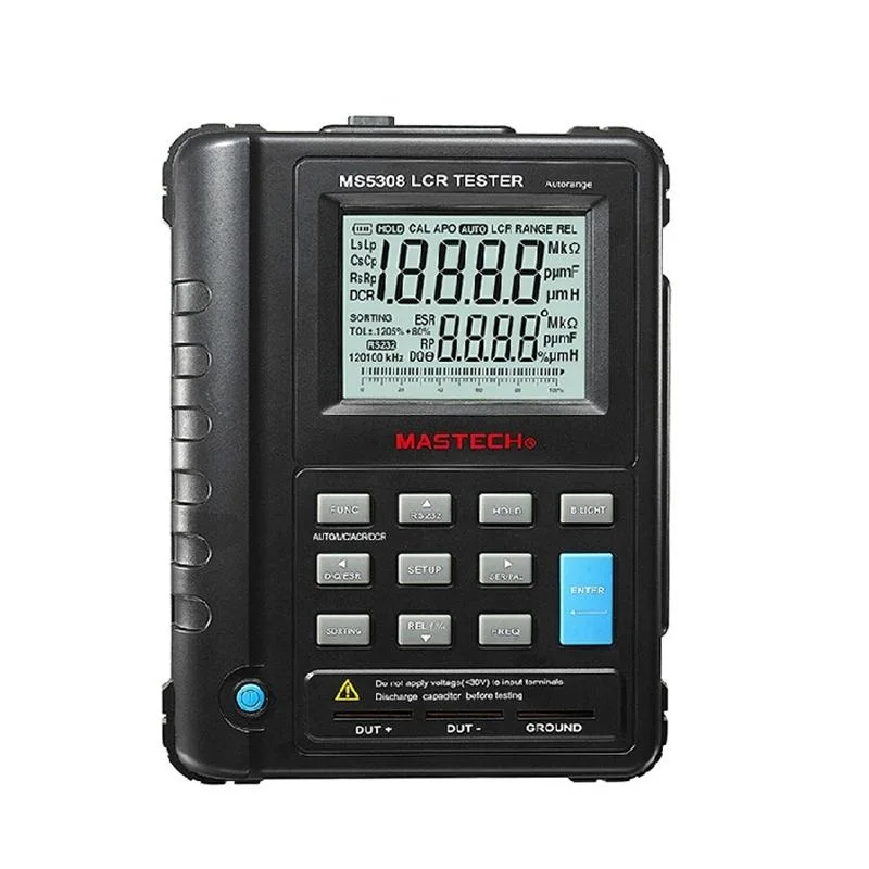 Mastech MS5308 LCR метр Портативный Авто Диапазон LCR метр Высокая производительность 100 кГц