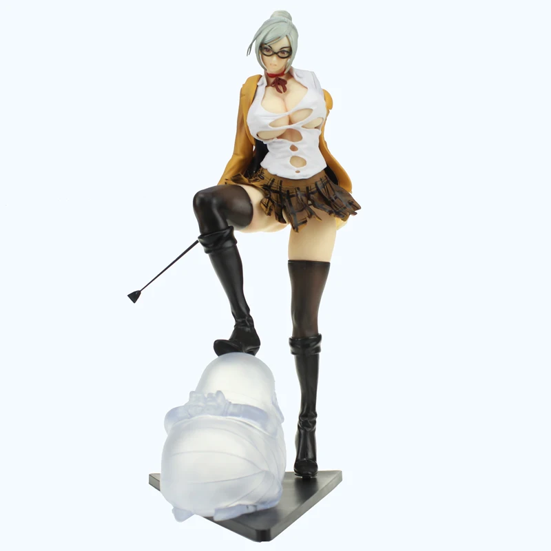 

Free Shipping Sexy 10" Hdge Technical Statue Anime Prison School Meiko Shiraki Boxed 25cm PVC Action Figure Model Doll Toys Gift
