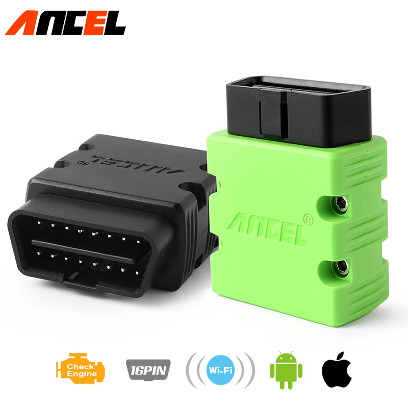 Ancel ELM 327 Wi-Fi 1 5 ELM327 V1.5 OBD2 OBD ODB 2 wifi автомобильный диагностический инструмент с