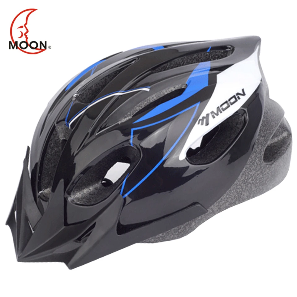 MOON Child Bicycle Helmet PC+EPS Integrally-mold Breathable Kids Cycling Helmet Road Mountain Bike MTB Helmet 260g Size M/L MOON Child Bicycle Helmet PC+EPS Integrally-mold Breathable Kids Cycling Helmet Road Mountain Bike MTB Helmet 260g Size M/L