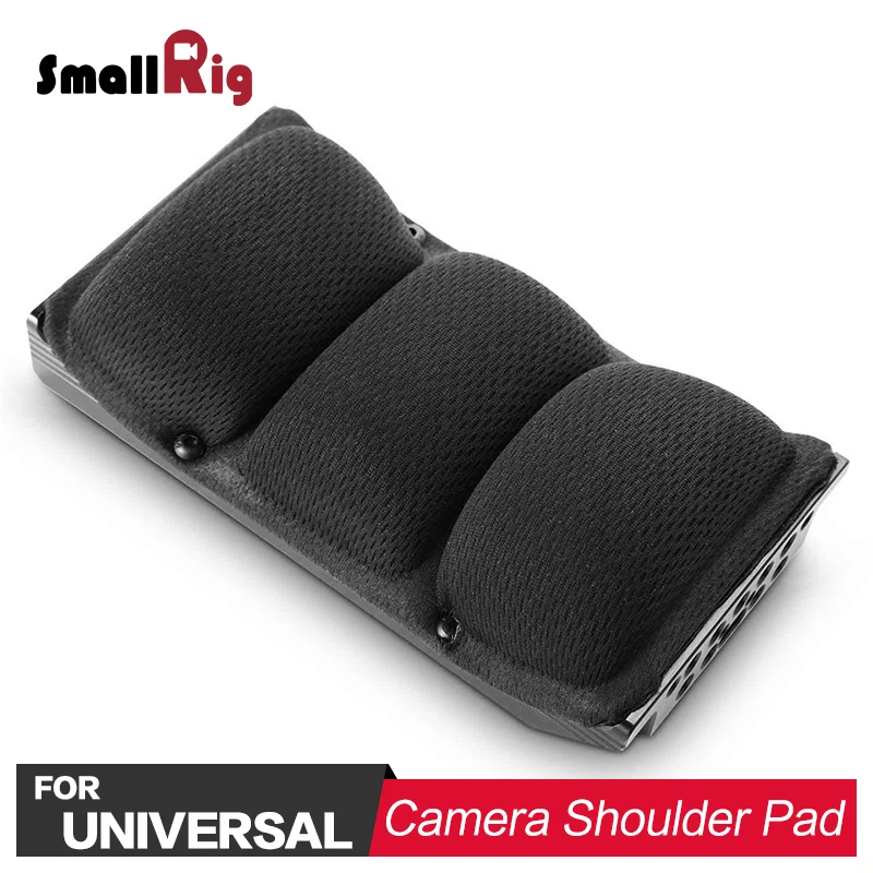 

SmallRig DSLR Camera Shoulder Rig Universal Shoulder Pad for Video Shooting With 1/4 3/8 Thread Holes For more DIY Options 2057