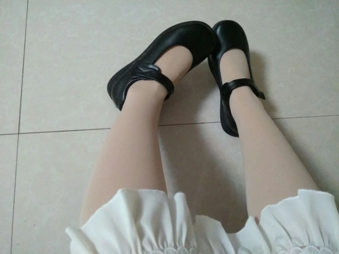 Милые кожаные туфли в стиле Лолиты с круглым носком для девочек; японская обувь для школьной униформы; Uwabaki; тапочки; Seikatsu Emilia Rem Ram; обувь для костюмированной вечеринки