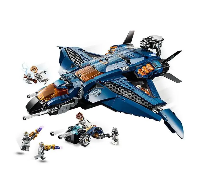 

07122 Marvel Super Heros Series Avengers Ultimate Quinjet Toys Building Bricks Blocks Compatible With Bela Super Hero 76126