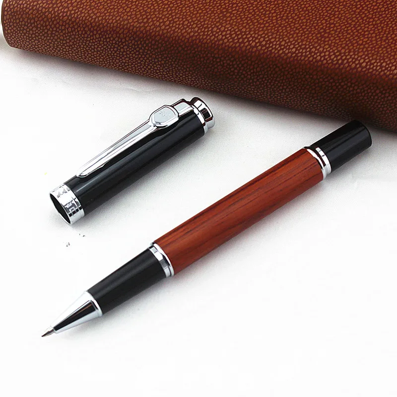Jinhao роскошные подарки деревянный+ металлические шариковые ручки 0,7 мм черные чернила для канцелярских принадлежностей и письменные принадлежности шариковая ручка