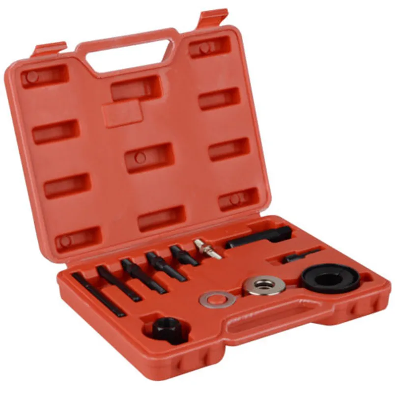 12Pc Power Steering Alternator Pulley Puller / Installer Kits For GM