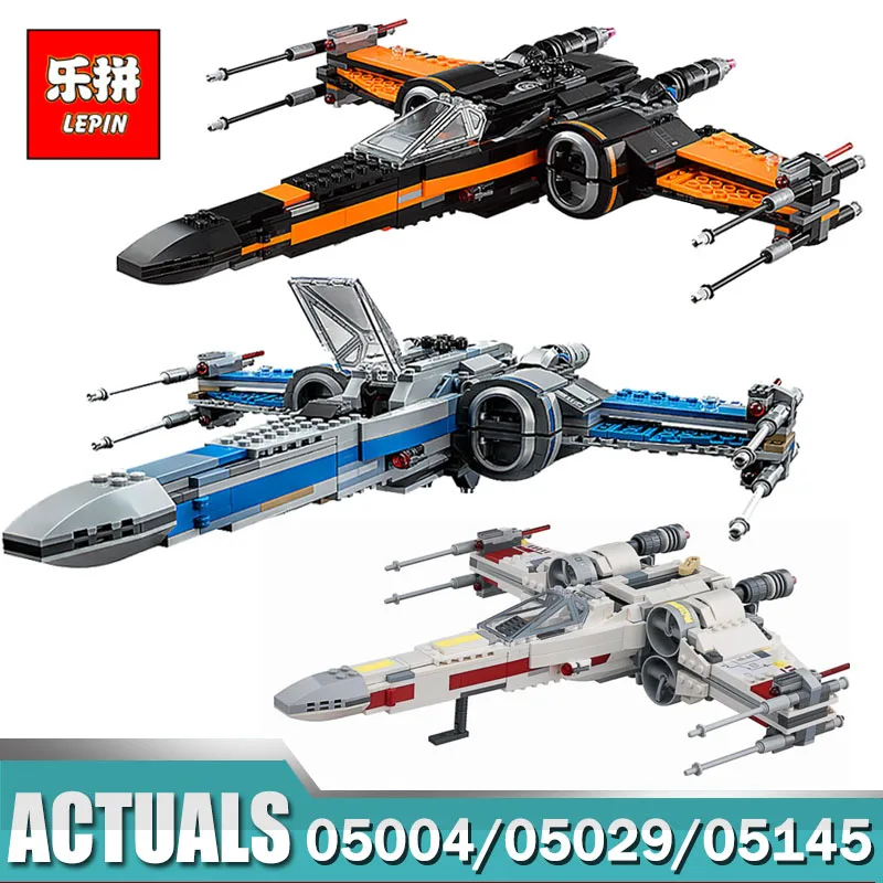 

Starwars 05004 05145 05029 X Wing Star Tie Fighter Building Blocks Compatible Legoing 75149 Start Wars Children Toy
